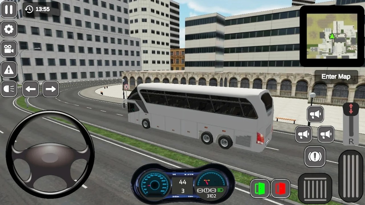 巴士模拟2中国版手机游戏-巴士模拟2中国版，极致游戏体验