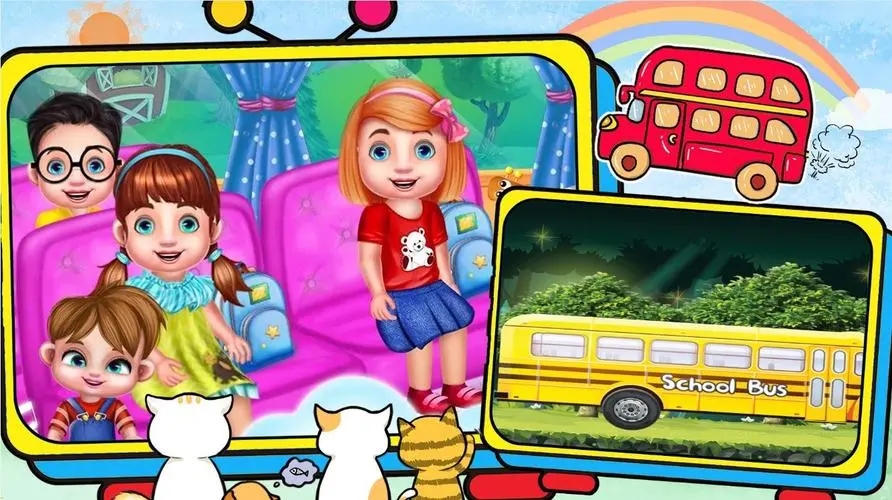 宝宝巴士大全手机游戏，乘坐童趣巴士，畅玩奇幻之旅