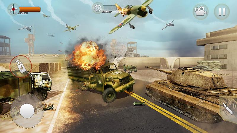 二战联机对战游戏手机版-【震撼体验】二战联机对战手游画面逼真，战斗策略成关键