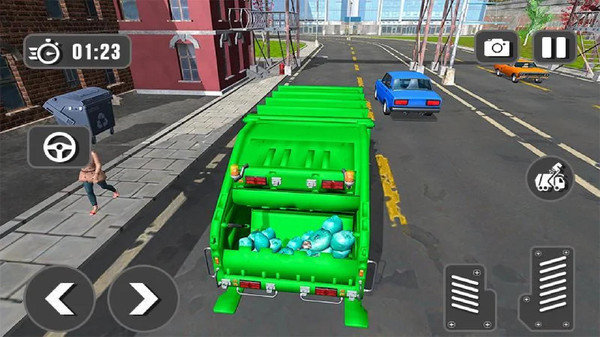 垃圾车游戏解说手机版下载：简单操作，逼真场景，比拟同类游戏